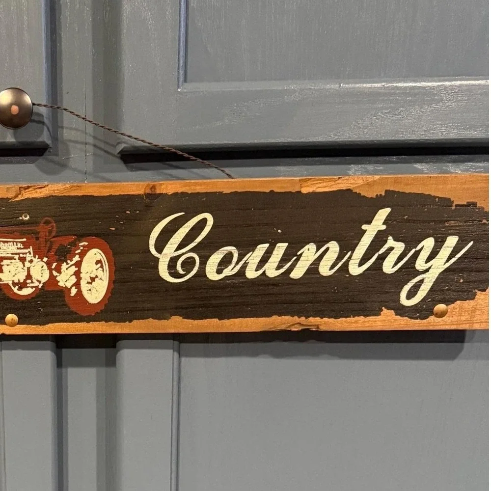Handmade rustic wooden